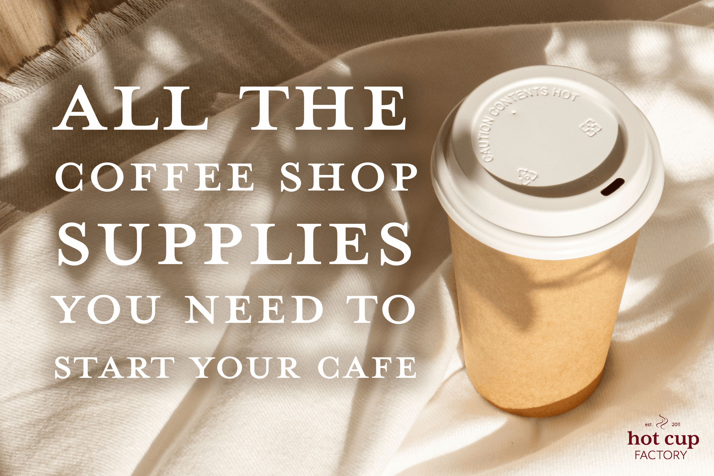 Coffee Shop Supplies, Barista Supplies