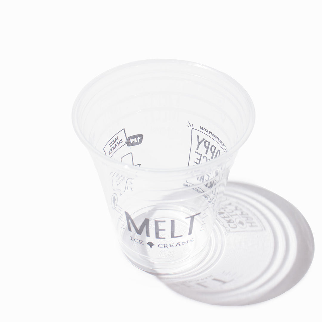 UNIQ 12 oz Custom Plastic Disposable Cups - Hot Cup Factory
