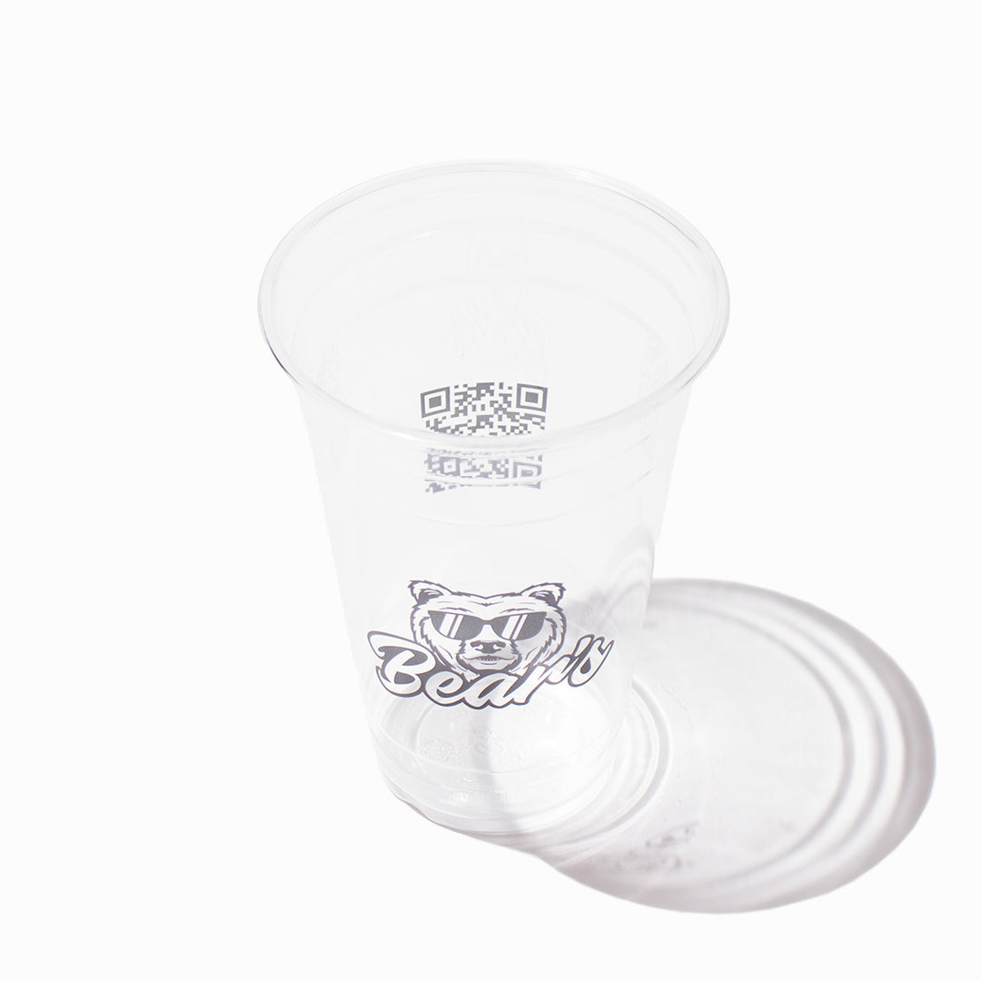 UNIQ 20 oz Custom Plastic Disposable Cups - Hot Cup Factory