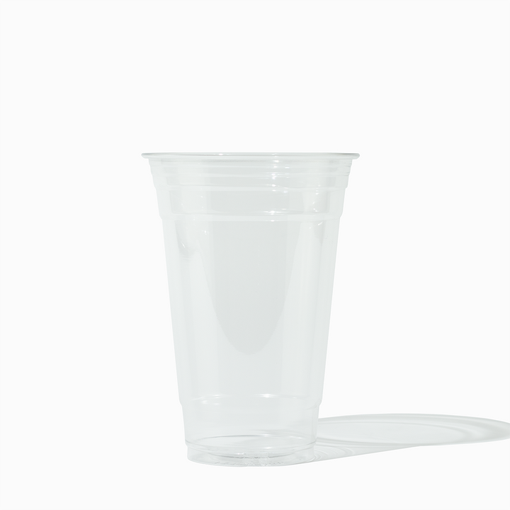 20 oz clear drink cup empty