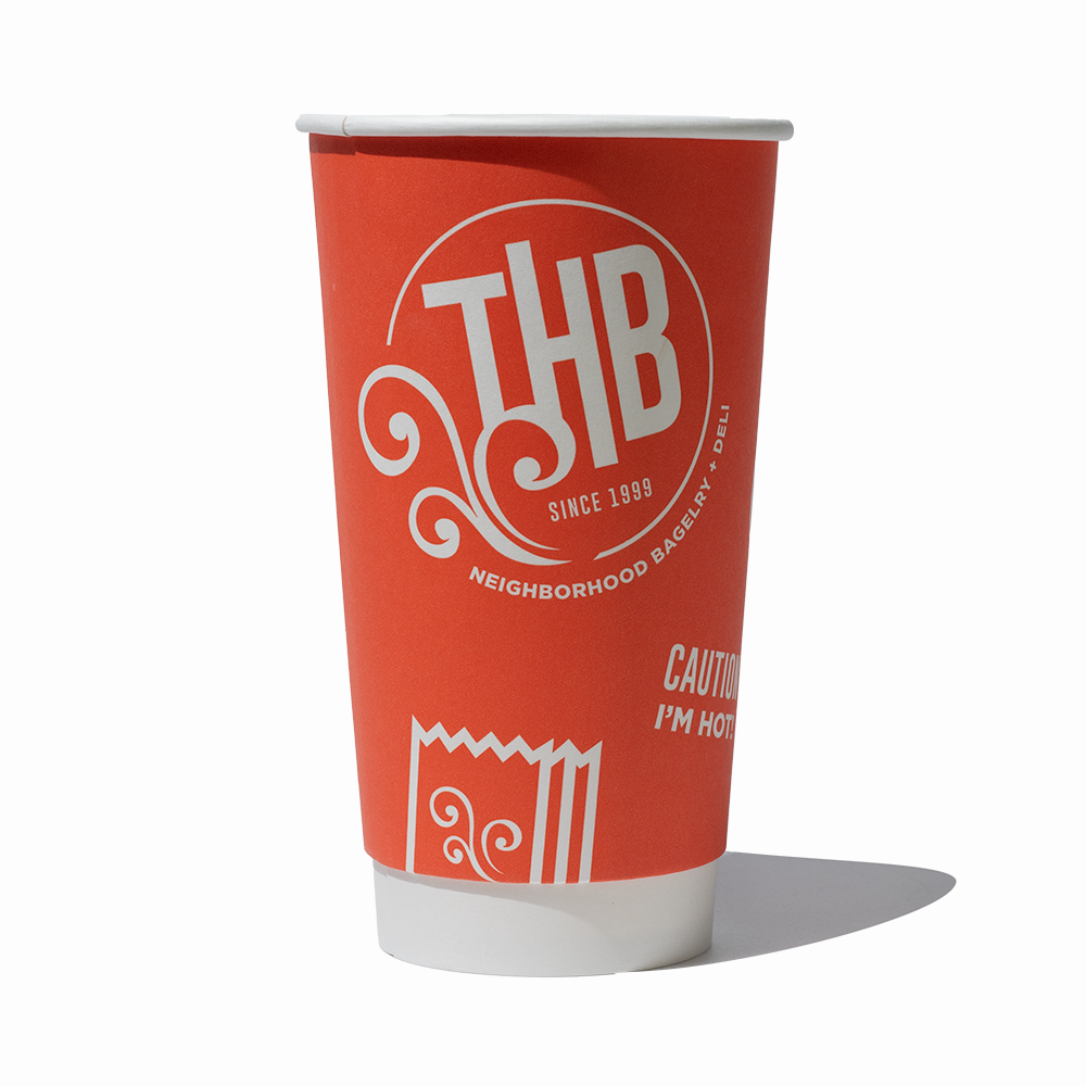 UNIQ 20 oz Custom Double Wall Disposable Coffee Cups - HCF