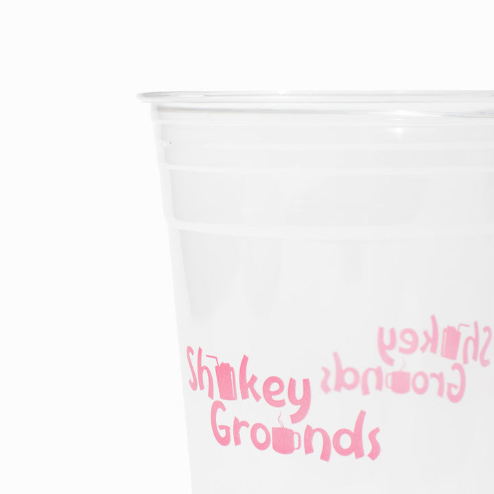 UNIQ 24 oz Custom Plastic Disposable Cups - Hot Cup Factory