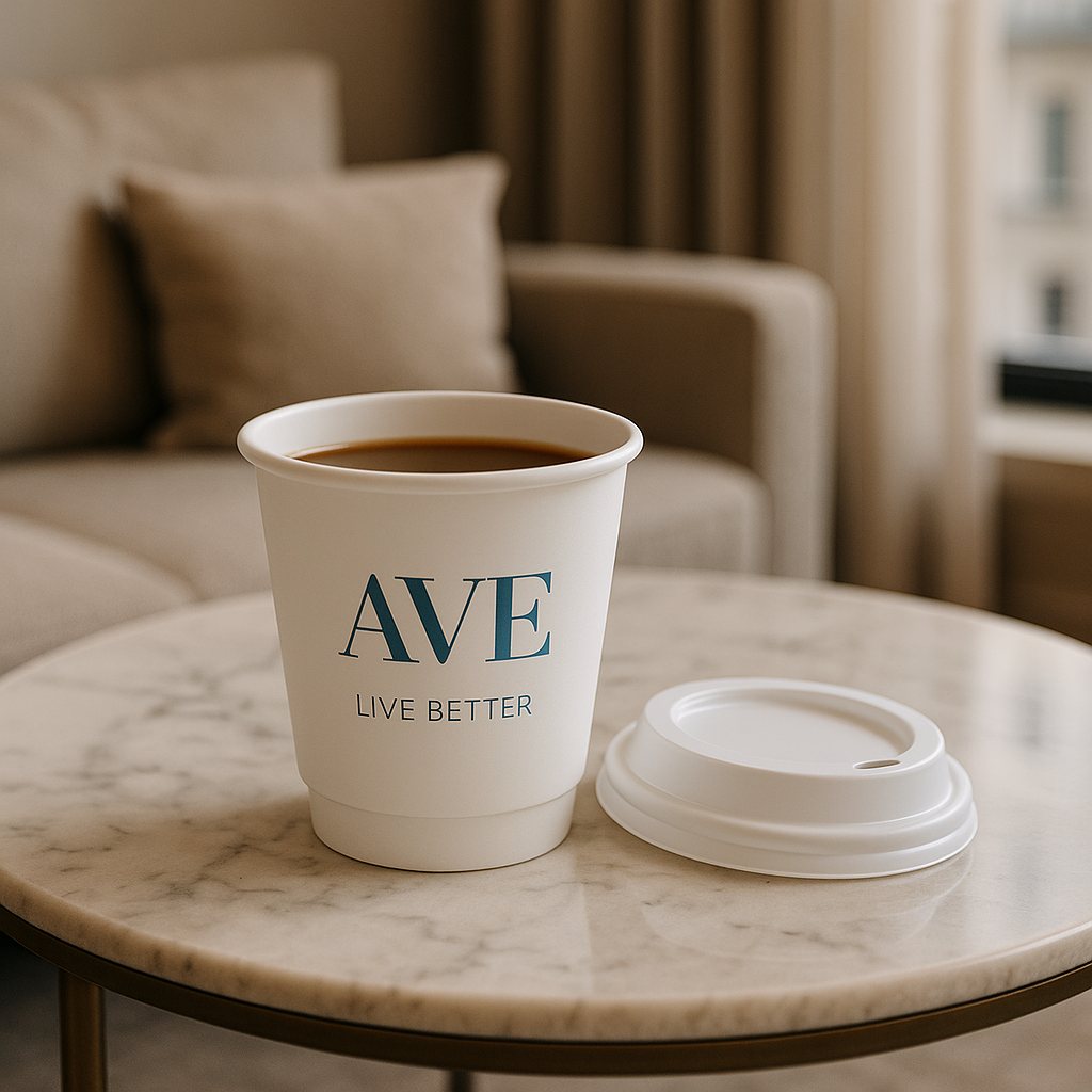 Ave Living Double Wall Hot Cups (12 oz) - 500/Case