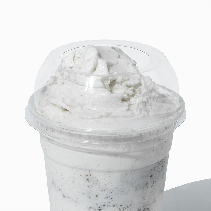 UNIQ Clear Dome Lids with Wide Hole for 98mm - Fits 12, 16, 20, and 24 oz Plastic Drink Cups - 1000/Case