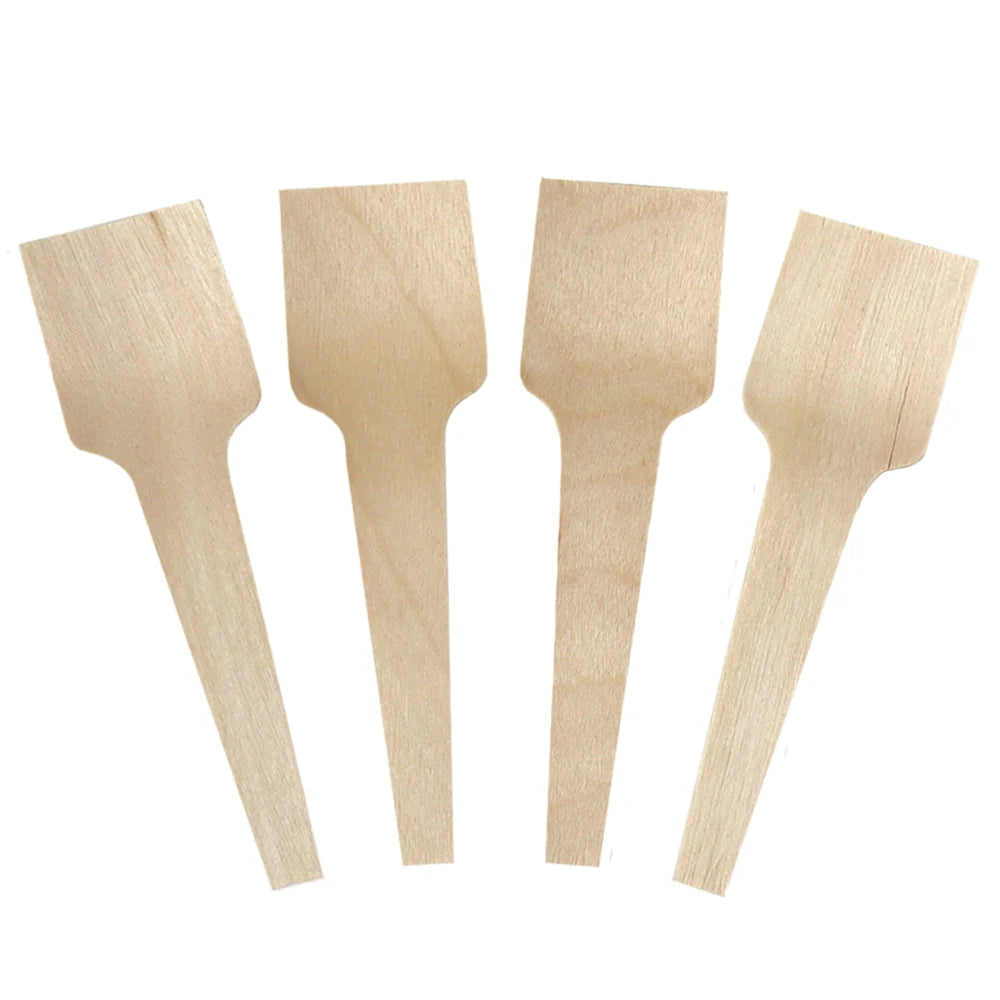 wooden flat tasting spoons 2 75 product image