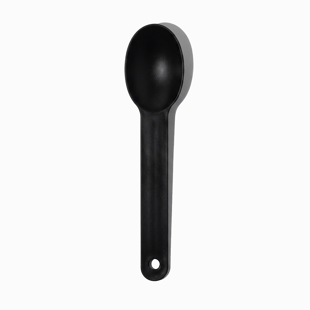 UNIQ Black Heavy Plastic Spoons - 1000/Case