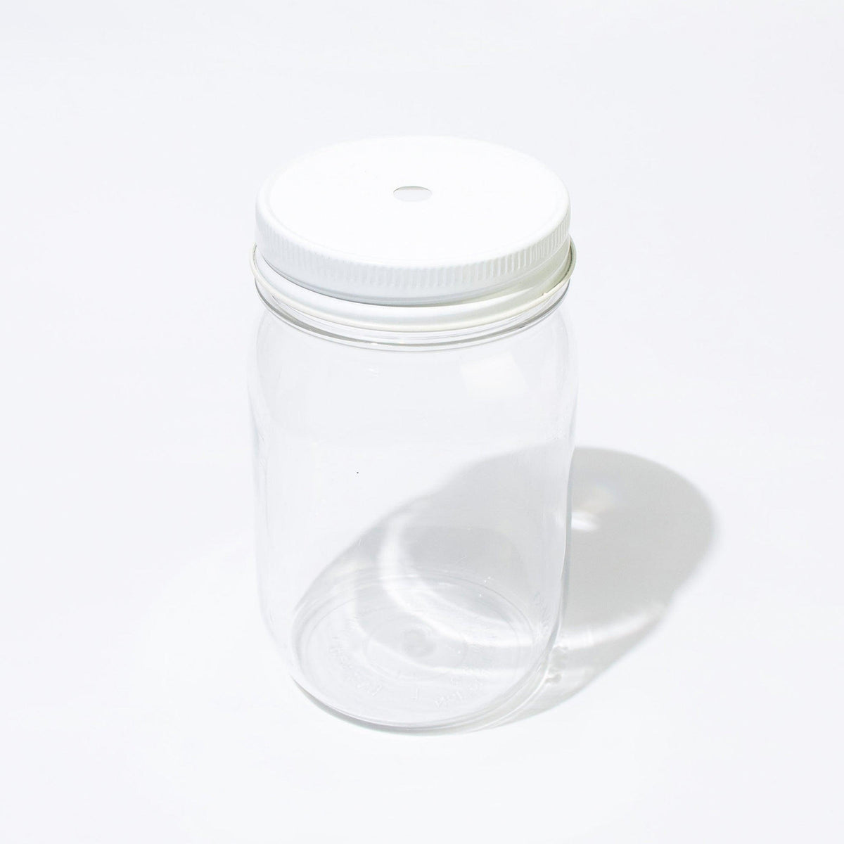 UNIQ Custom Mason Jar Lids with Straw Hole - 100/Case