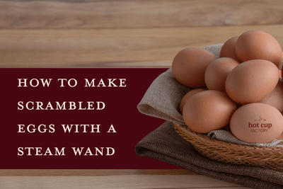 How to Make Scrambled Eggs with a Steam Wand
