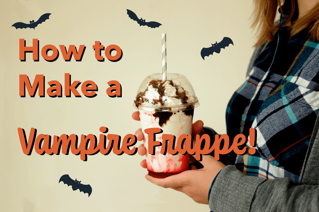 How to Make a Vampire Frappe! - Hot Cup Factory