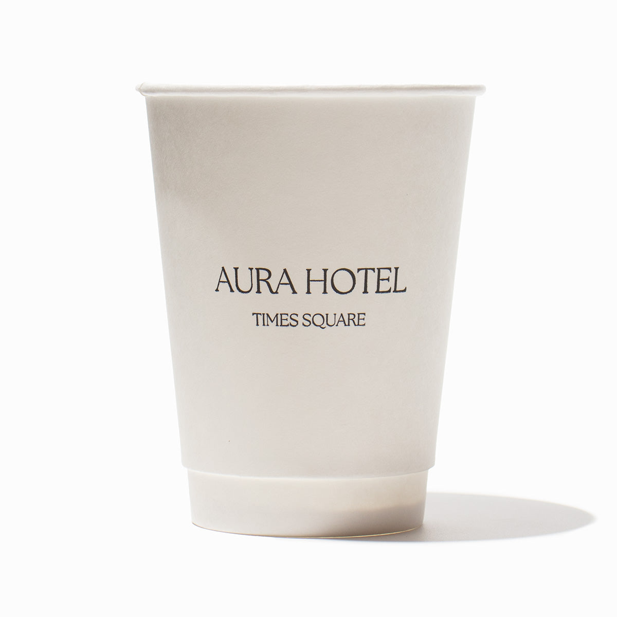 UNIQ 10 oz Custom Double Wall Disposable Coffee Cups - Hot Cup Factory