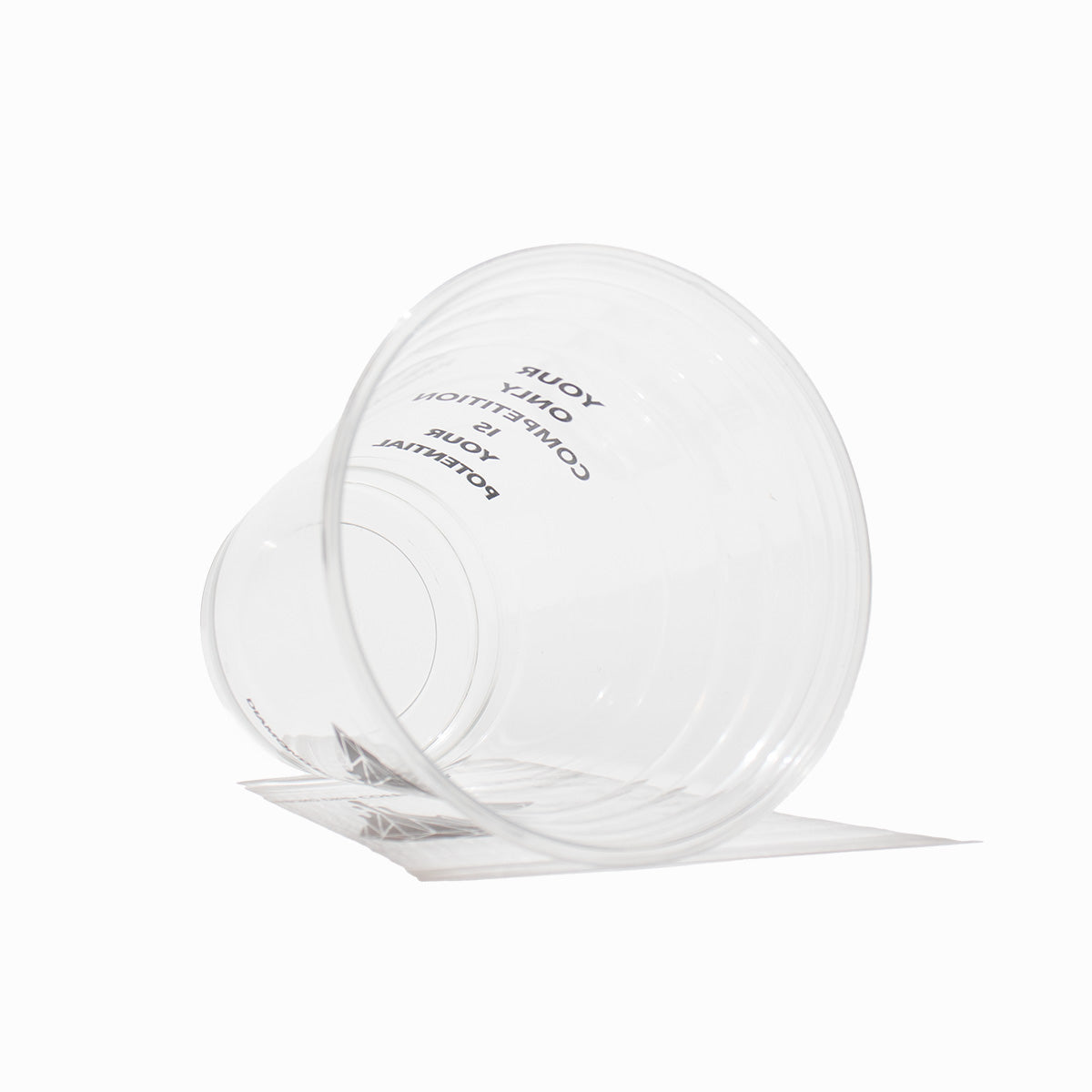 UNIQ 12 oz Custom Plastic Disposable Cups - Hot Cup Factory