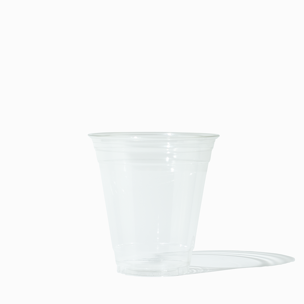 Hot Cup Factory - UNIQ 12 oz Clear Plastic Disposable PET Cups - 1000/Case - Product