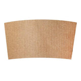 UNIQ Kraft Hot Cup Sleeves - Hot Cup Factory HCF550357