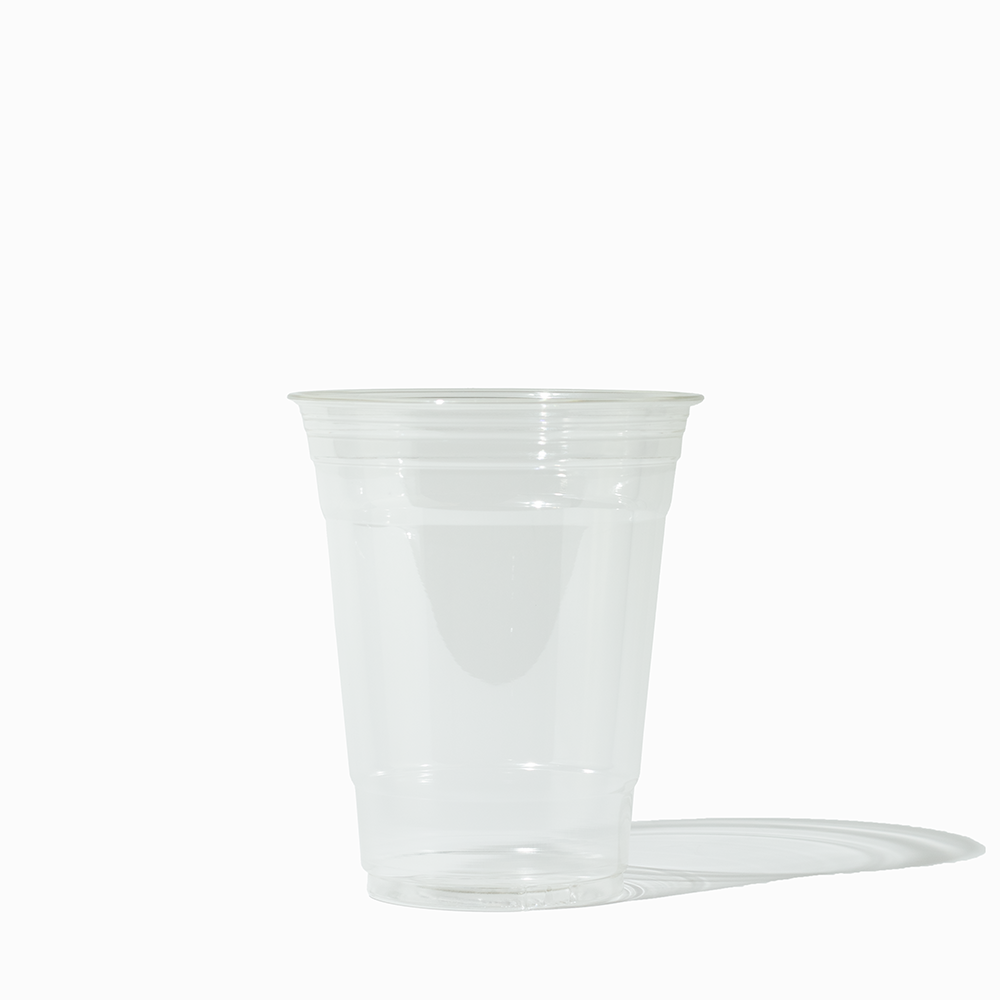 Hot Cup Factory - UNIQ 16 oz Clear Plastic Disposable PET Cups - 1000/Case - Product