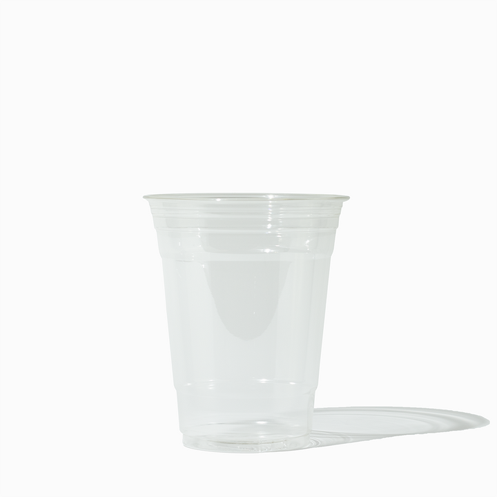 Hot Cup Factory - UNIQ 16 oz Clear Plastic Disposable PET Cups - 1000/Case - Product