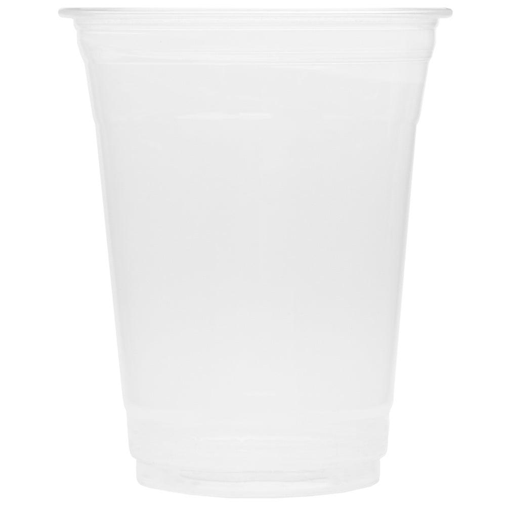 Wholesale Empty Clear 12oz 16oz Reusable Glass Cups with Wooden