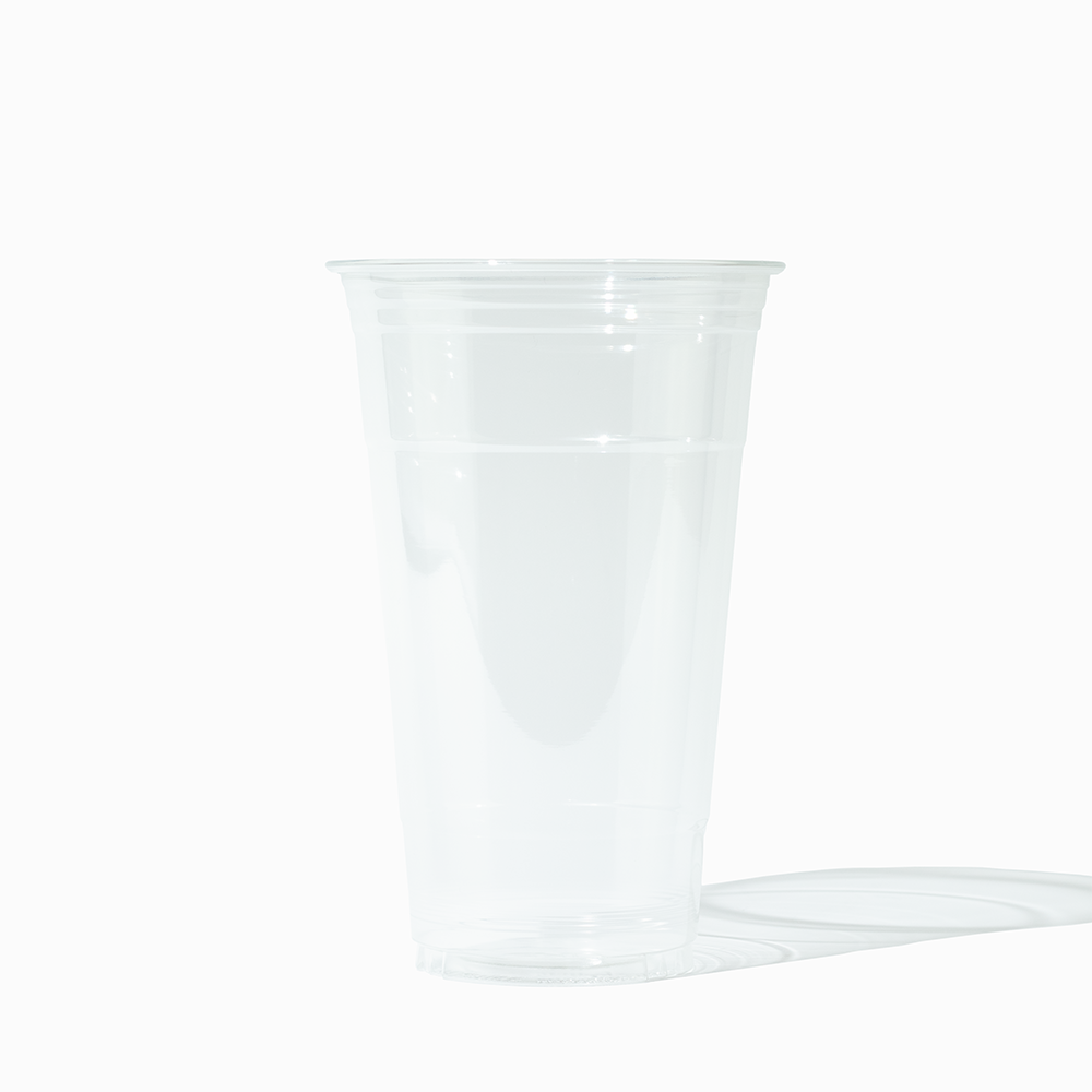 Hot Cup Factory - UNIQ 24 oz Clear Plastic Disposable PET Cups - 600/Case - Product

