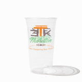 UNIQ 32 oz Custom Plastic Disposable Cups - Hot Cup Factory