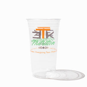 UNIQ 32 oz Custom Plastic Disposable Cups - Hot Cup Factory