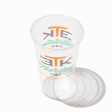 UNIQ 32 oz Custom Plastic Disposable Cups - Hot Cup Factory