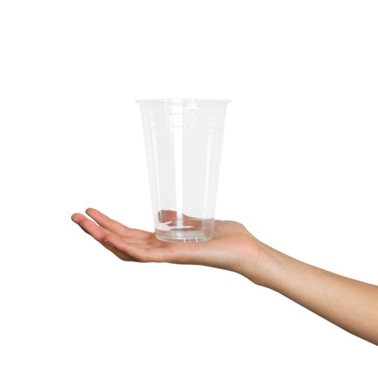 1 Liter Custom Big Plastic PP Milkshake Disposable Beverage Drinking Cup