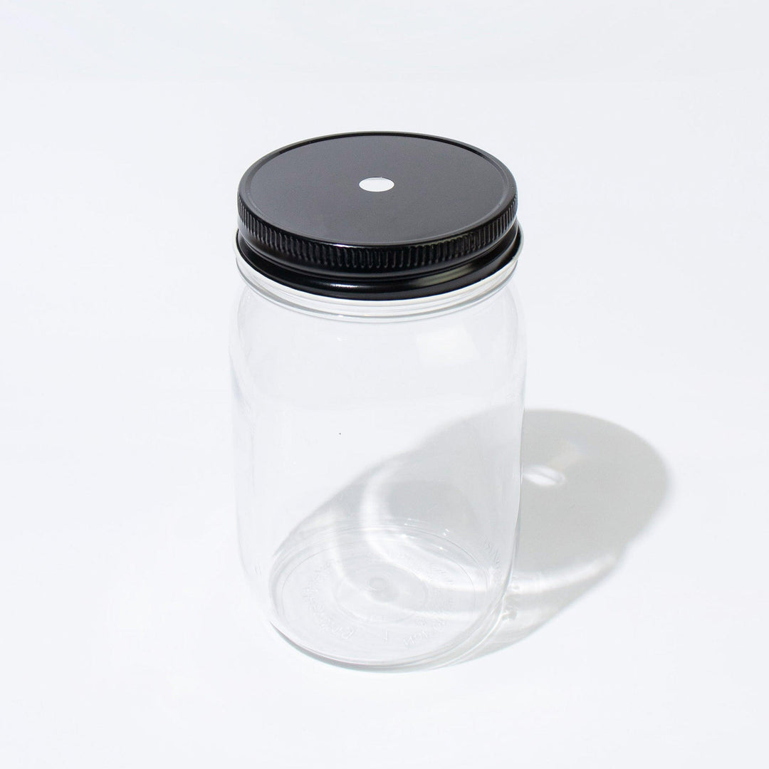 UNIQ Custom Mason Jar Lids with Straw Hole - 100/Case