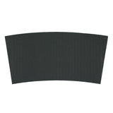 UNIQ Black Hot Cup Sleeves - 10/12/16 oz - Hot Cup Factory HCF100602