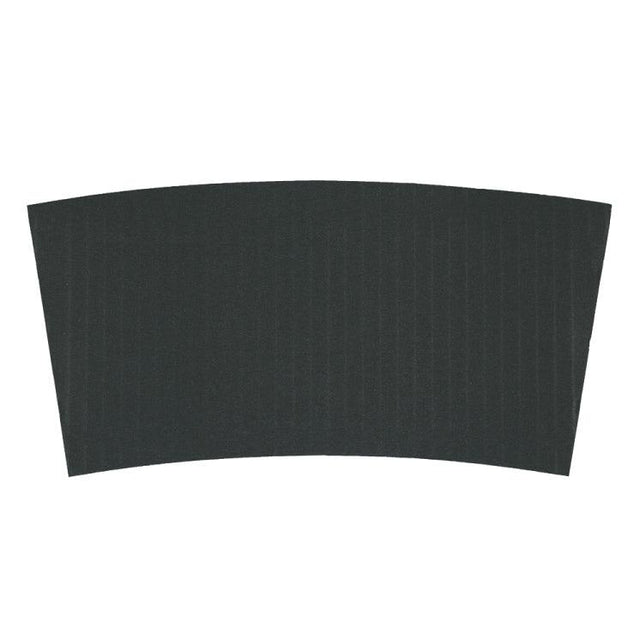 UNIQ Black Hot Cup Sleeves - 10/12/16 oz - Hot Cup Factory HCF100602