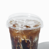 UNIQ Clear Strawless Sip Drink Cup Lids for 98mm 12, 16, 20, and 24 oz - 1000/Case