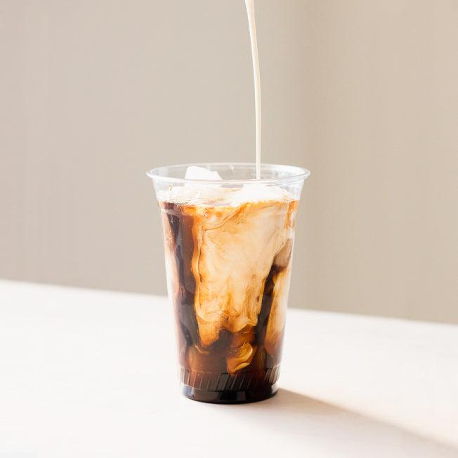 16 Oz Cups Iced Coffee Go Cups With Sip Through Lids Cold 