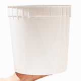 UNIQ 2.5 Gallon Stackable Freezer Storage Tubs (Without Lids) - 10/Case