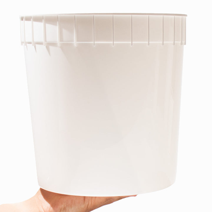 UNIQ 2.5 Gallon Stackable Freezer Storage Tubs (Without Lids) - 10/Case