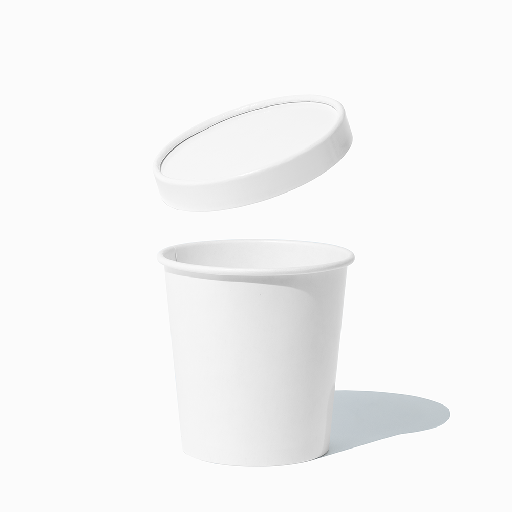 UNIQ Pint 16 oz Premium To-Go Containers With Non-Vented Lids - 300/Case