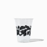 UNIQ 16 oz Cow Print Clear PET Plastic Cups – Disposable – 1000/Case
