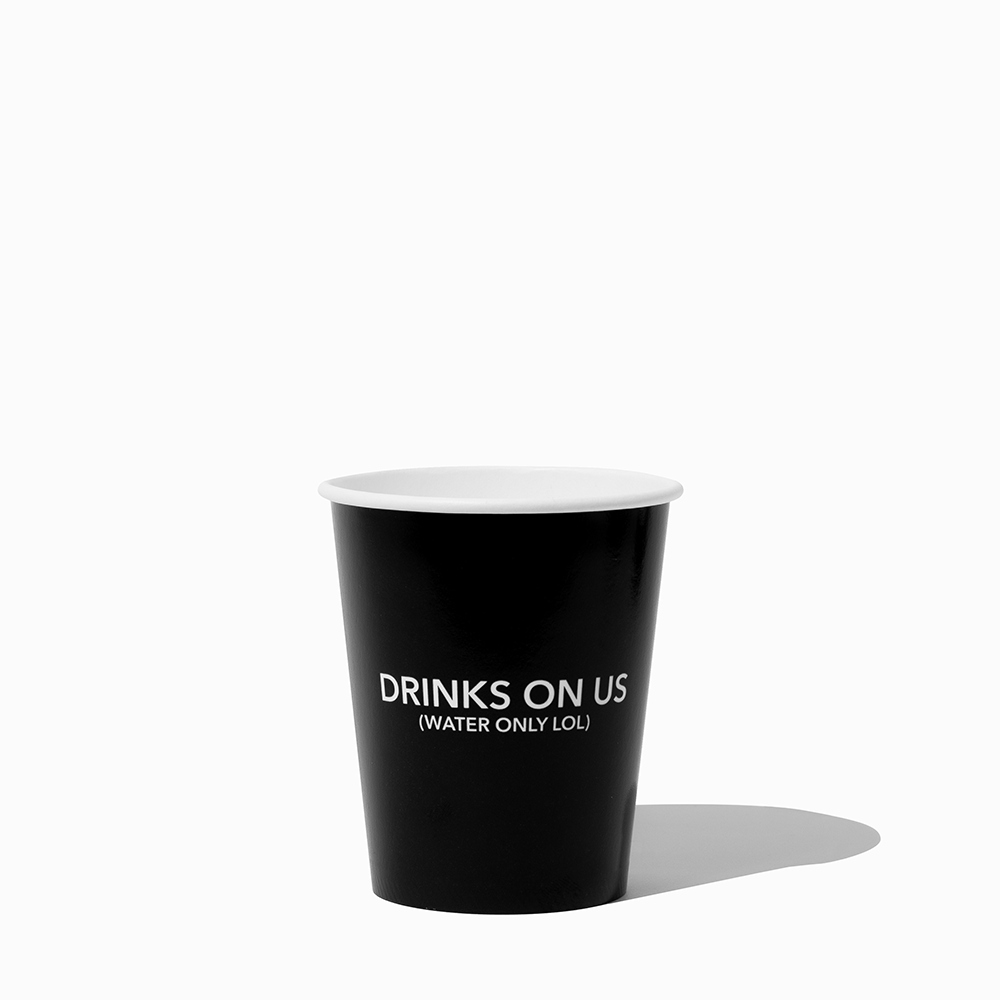 Branded Water Cup (8 oz) - 1000/Case