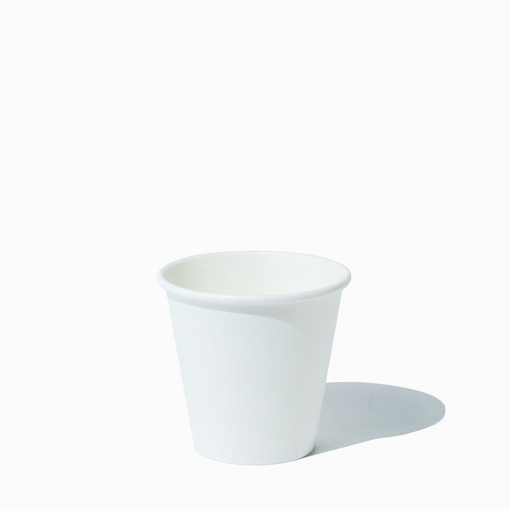 UNIQ 8 oz White Single Wall Paper Hot Cups - 1000/Case