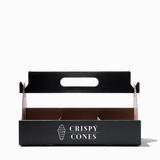Branded Ice Cream Cup Carriers - 100 Carriers and Inserts/Case