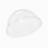 Clear dome plastic cup lid, 98mm