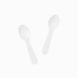 UNIQ White Mini Tasting Spoons ~ 3000/Case