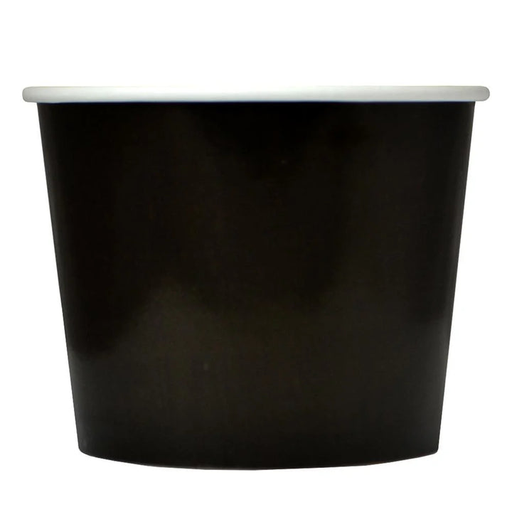 UNIQIFY® 16 oz Black Paper Food Cups - 1000/Case