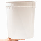 UNIQ 3 Gallon Stackable Freezer Storage Tubs (Without Lids) - 10/Case
