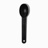 UNIQ Black Heavy Plastic Spoons - 1000/Case
