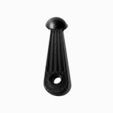 UNIQ Black Heavy Plastic Spoons - 1000/Case