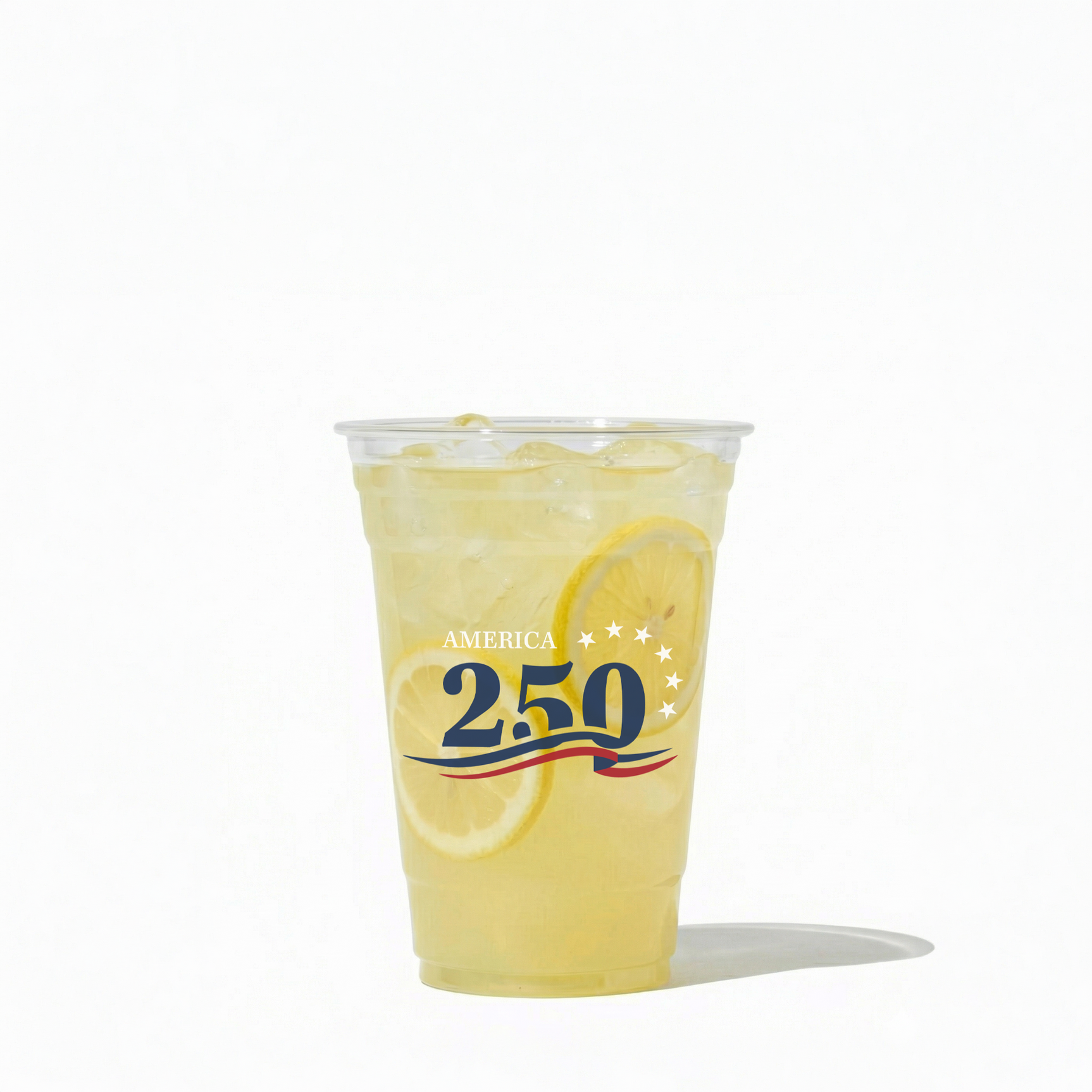 🇺🇸 UNIQ 16 oz America 250 Clear Plastic Disposable PET Cups - 1000/Case