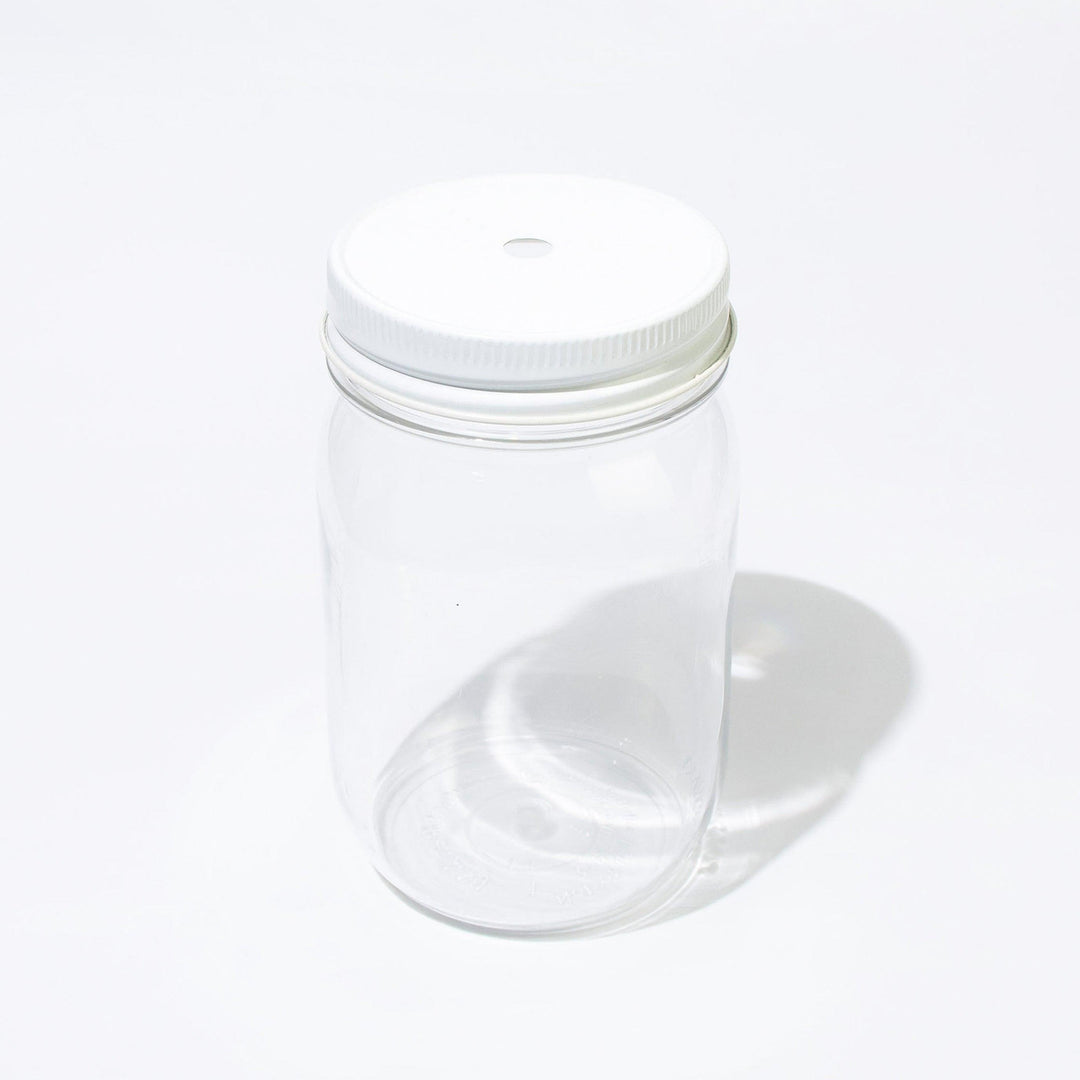 UNIQ Custom Mason Jar Lids with Straw Hole - 100/Case