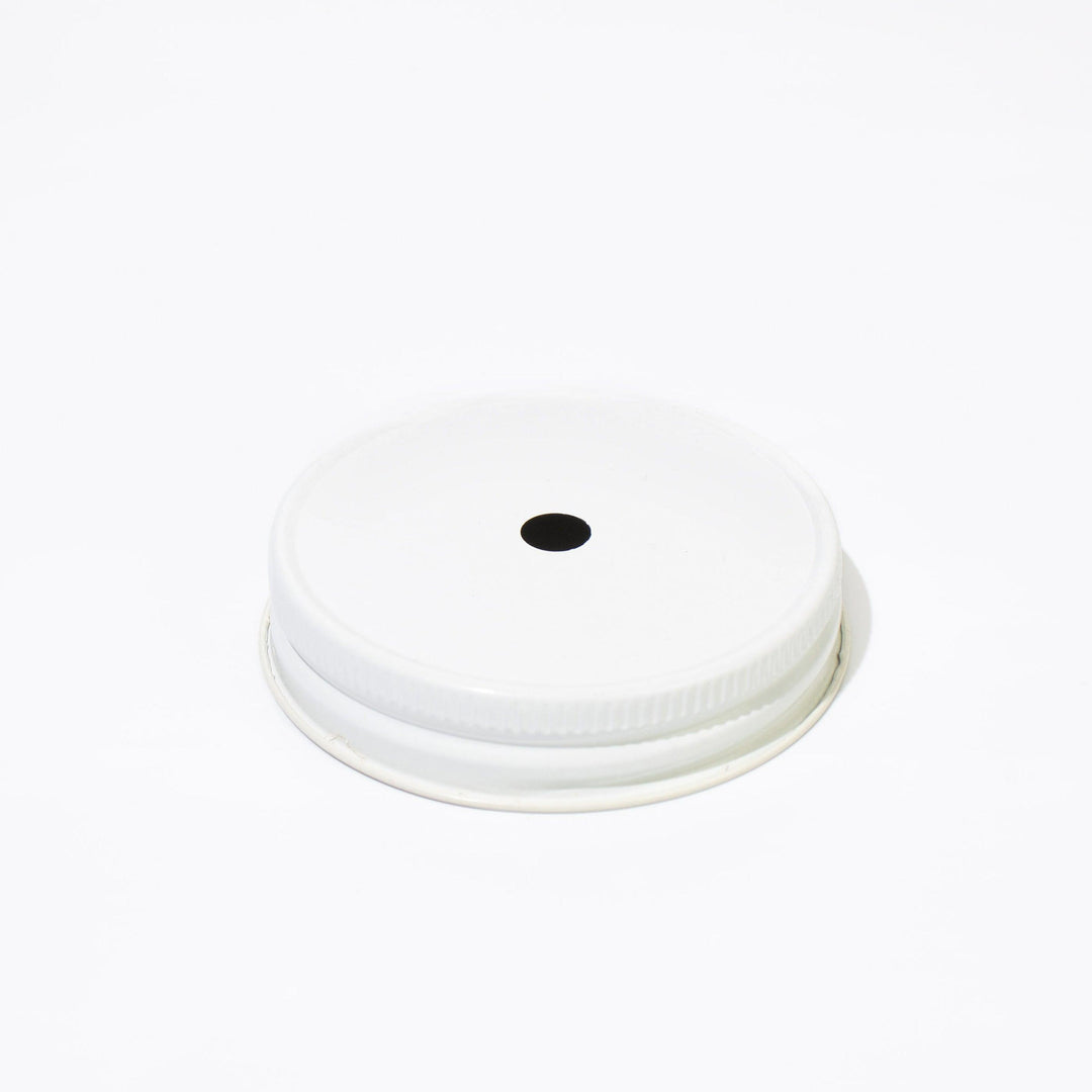 UNIQ Custom Mason Jar Lids with Straw Hole - 100/Case
