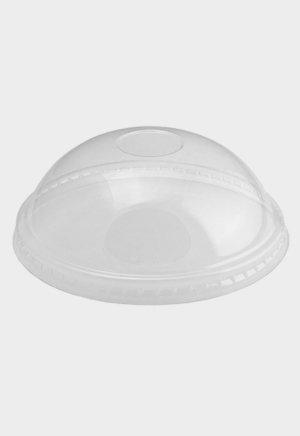 UNIQIFY® 12 oz Clear Dome Paper Food Cup Lids - 1000/Case