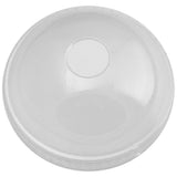 UNIQ 12 oz Clear Dome Paper Food Cup Lids - 1000/Case