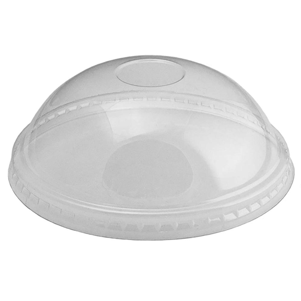 UNIQ 16 oz Clear Dome Paper Food Cup Lids - 1000/Case