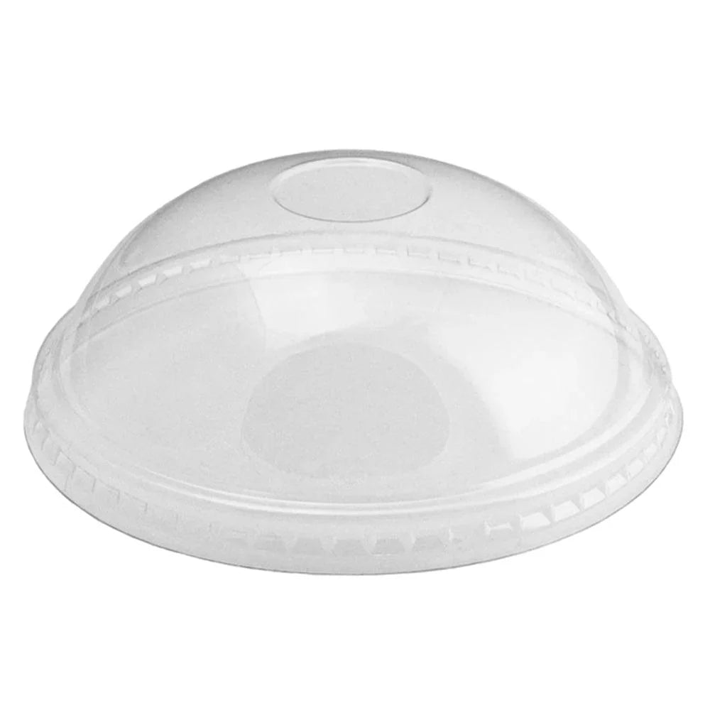 UNIQ 3 oz Clear Dome Paper Food Cup Lids - 1000/Case